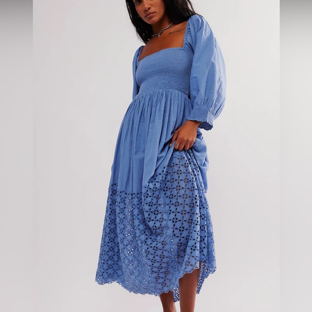 NWT Free People Perfect Storm Midi Dress